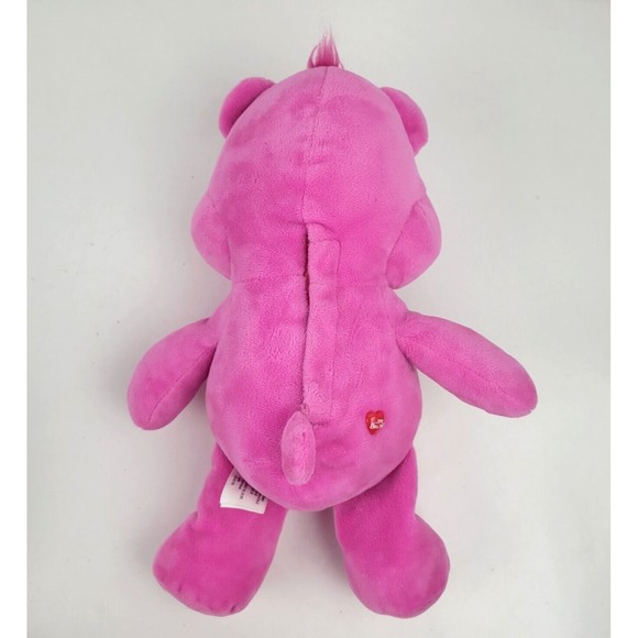 Care Bears Pink Cheer Bear Hug and Giggle Rainbow Plush Giggles Sound 13" 2018 - Picture 8 of 15